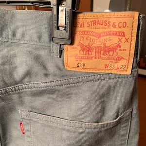 Mens Levi's Vintage Clothing 519 Dusty Blue W33 L32 pants LVC